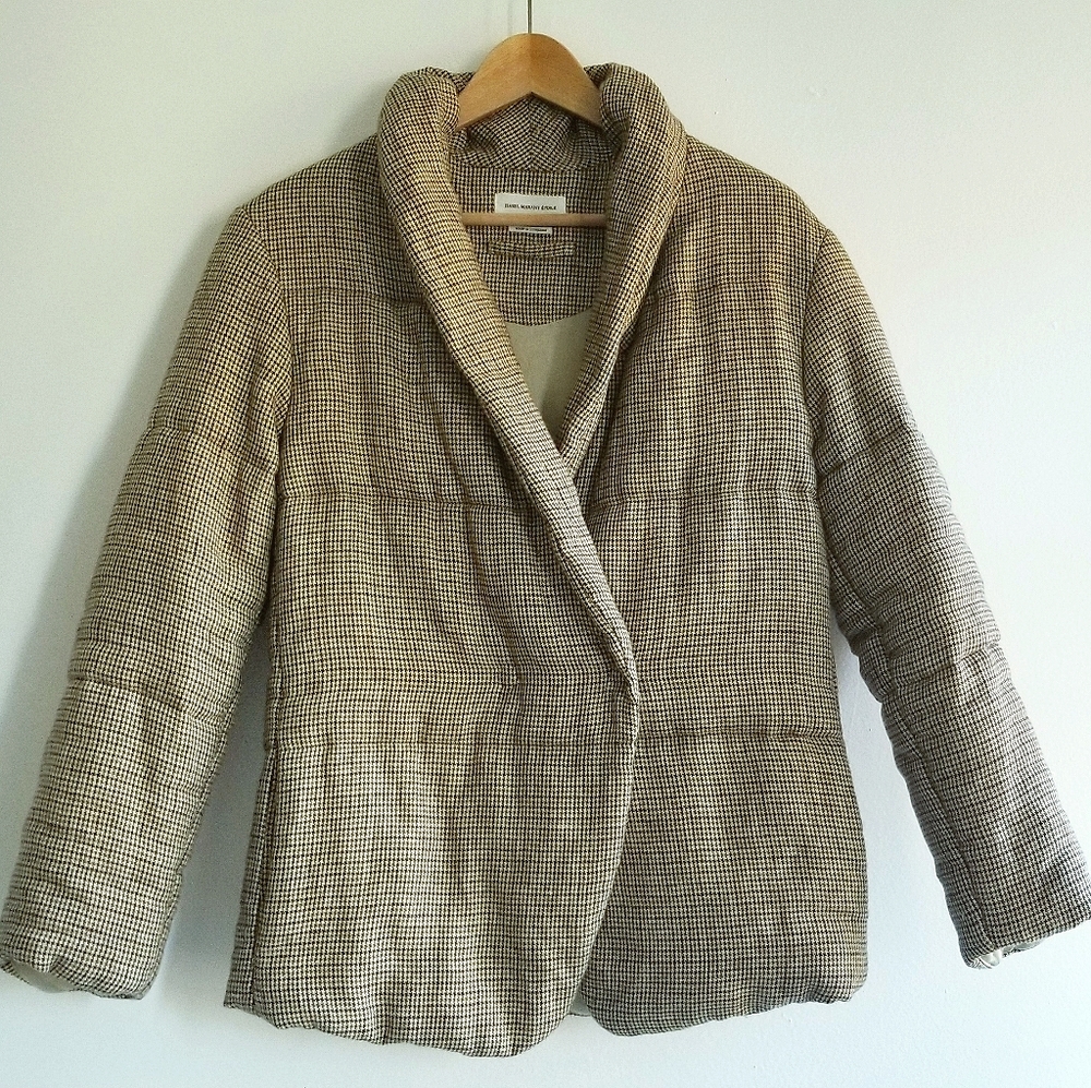 Etoile Isabel Marant Jacket Houndstooth Pattern